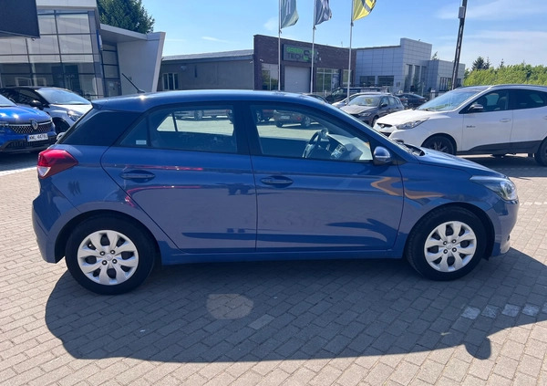 Hyundai i20 cena 38900 przebieg: 116579, rok produkcji 2017 z Sopot małe 106